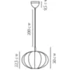 Aeron 40 | Pendant | White – 1-NR2312153001