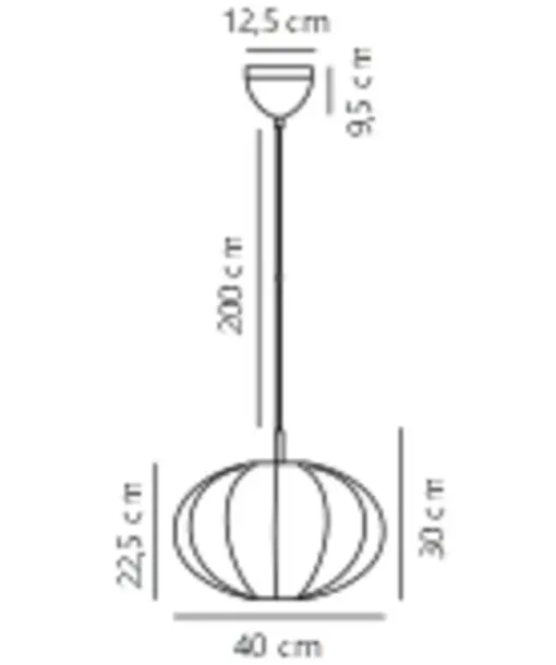 Aeron 40 | Pendant | White – 1-NR2312153001