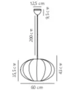 Aeron 60 | Pendant | White – 1-NR2312173001