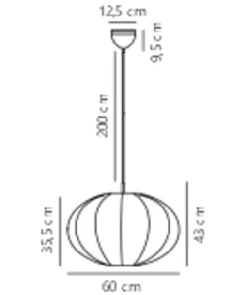Aeron 60 | Pendant | White – 1-NR2312173001