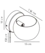 Belir | Wall light | Brown – 1-NR2312201018