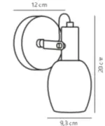 Arild | Wall light | Black – 1-NR2312291003