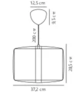 Cardine 35 | Pendant | White – 1-NR2312403001