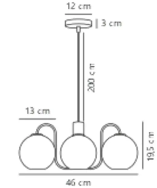 Franca | Pendant | Brass – 1-NR2312543035
