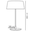 Clasi | Table lamp | Black – 1-NR2312645003