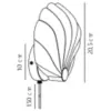 Konchi | Wall light | White – 1-NR2312901001