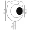 Bruna Bear | Wall light | Brown – 1-NR2312951018