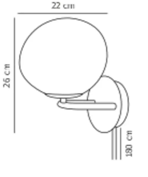 Shapes | Wall light | Brass – 1-NR2320321035