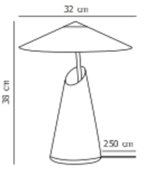 Taido | Table lamp | Chrome – 1-NR2320375033