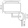 Takai | Wall light | Beige – 1-NR2320421018