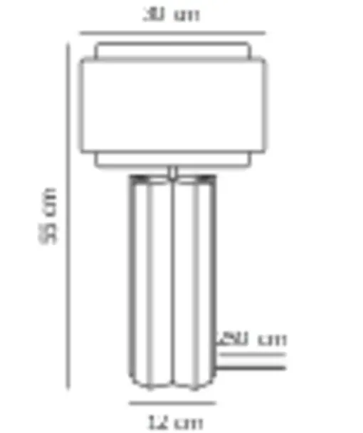 Takai | Table lamp | Beige – 1-NR2320445018