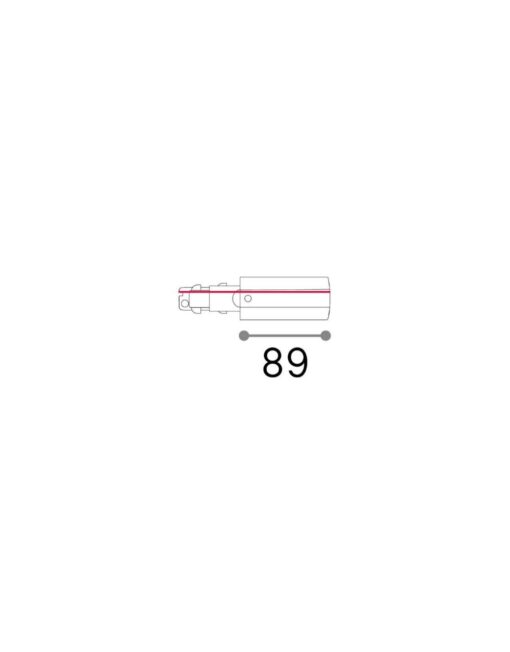 LINK 3-PH T.LESS MAIN CONN END LEFT DALI 1-10V WH – 1-ID246529