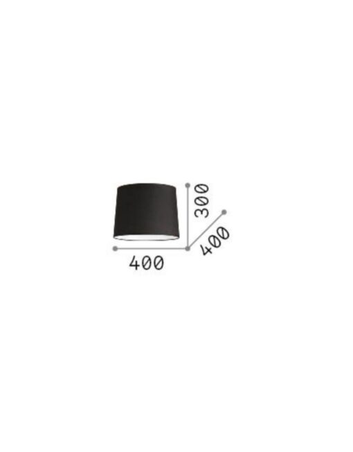 SET UP PARALUME CONO D40 NERO – 1-ID260235