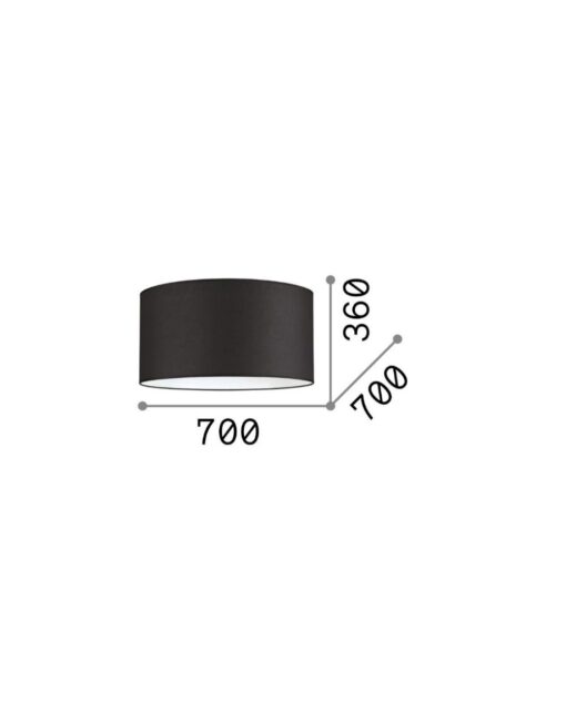 SET UP PARALUME CILINDRO D70 BIANCO – 1-ID260471