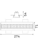LIKA FI TRIMLESS 20W 4000K BK – 1-ID267913