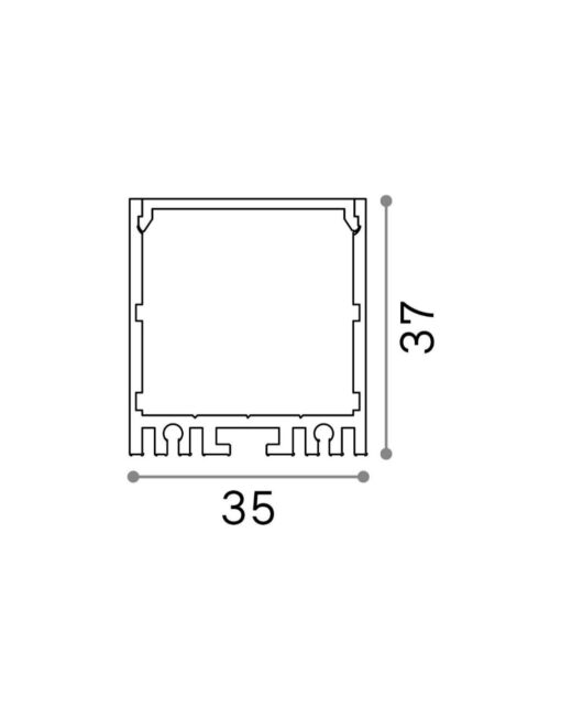 SLOT SUR D35XD37 2000 mm WH – 1-ID270524