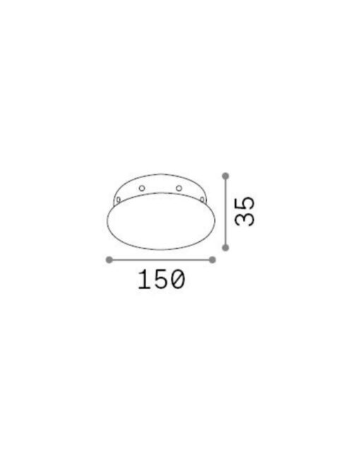 ROSONE MAGNETICO 8 LUCI NERO – 1-ID272467