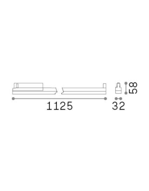 DISPLAY WIDE D1125 3000K BK – 1-ID283050