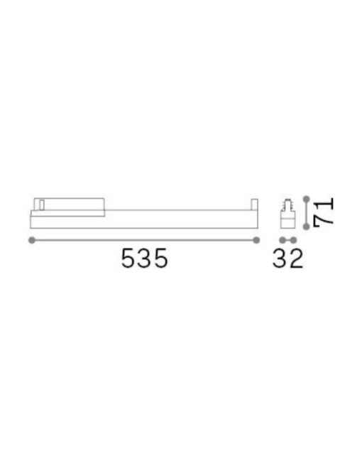 DISPLAY UGR D0535 3000K WH – 1-ID283685