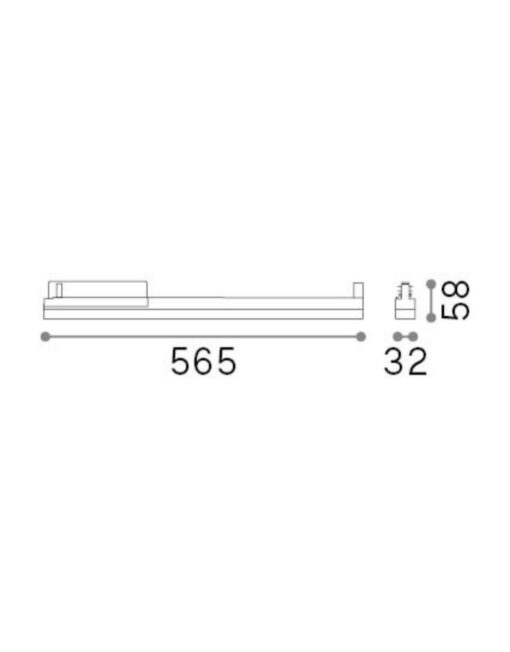 DISPLAY WIDE D0565 3000K WH – 1-ID283753