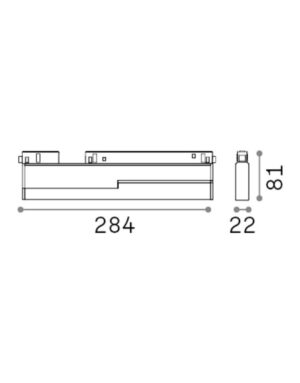 EGO FLEXIBLE ACCENT 13W 3000K DALI WH – 1-ID286105