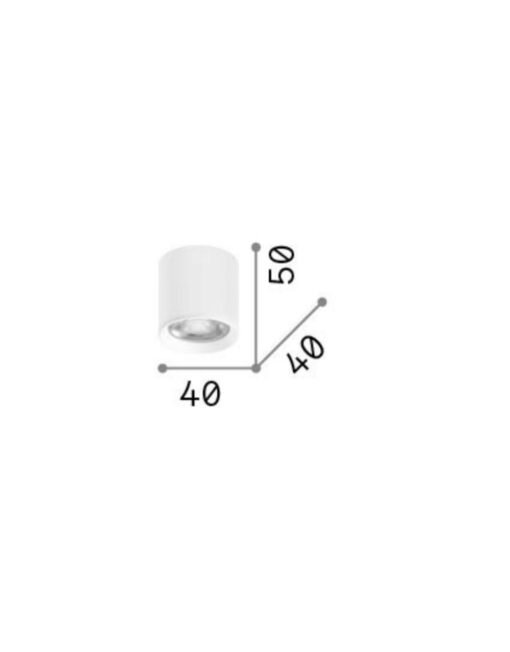 NITRO PL ROUND D04 BIANCO 3000K – 1-ID299419