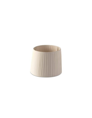 RIBBONED SHADE E27 o215*160*o190 BEIGE – 1-FR2P0615