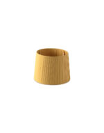 RIBBONED SHADE E27 o215*160*o190 YELLOW – 1-FR2P0616