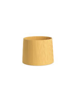 RIBBONED SHADE E27 o400*300*o360 YELLOW – 1-FR2P0636