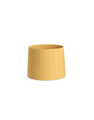 RIBBONED SHADE E27 o400*300*o360 YELLOW – 1-FR2P0636