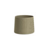 RIBBONED SHADE E27 o400*300*o360 GREEN – 1-FR2P0637