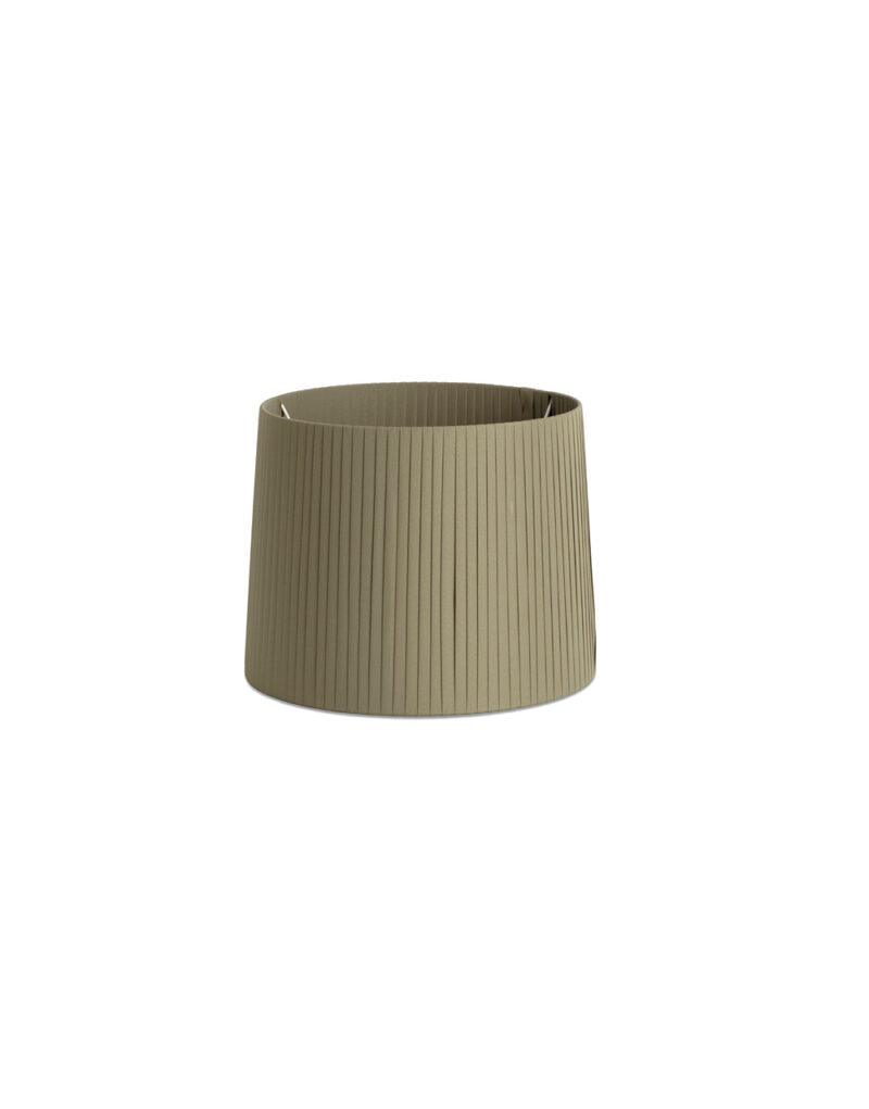 RIBBONED SHADE E27 o400*300*o360 GREEN – 1-FR2P0637