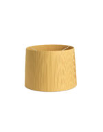 RIBBONED SHADE E27 o500*350*o450 YELLOW+ DIFFUSER – 1-FR2P0646