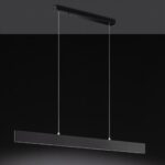 Κρεμαστή ράγα led “Sileas” 33w 2100lm μαύρη – 6504.01.10.9040