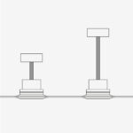 AMELIA O1320MM GREY 3 BLADES GREY – 1-FR33762