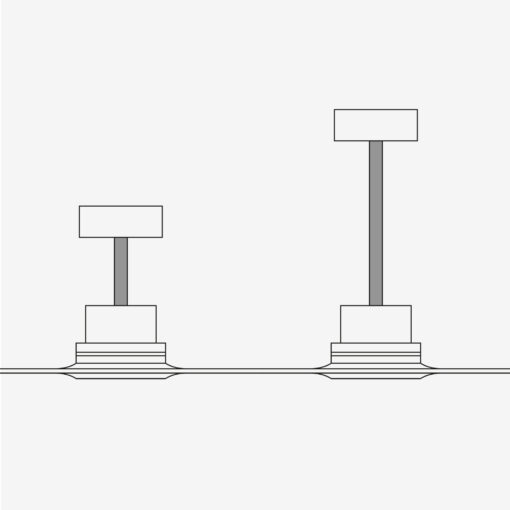 AMELIA O1320MM GREY 3 BLADES GREY – 1-FR33762