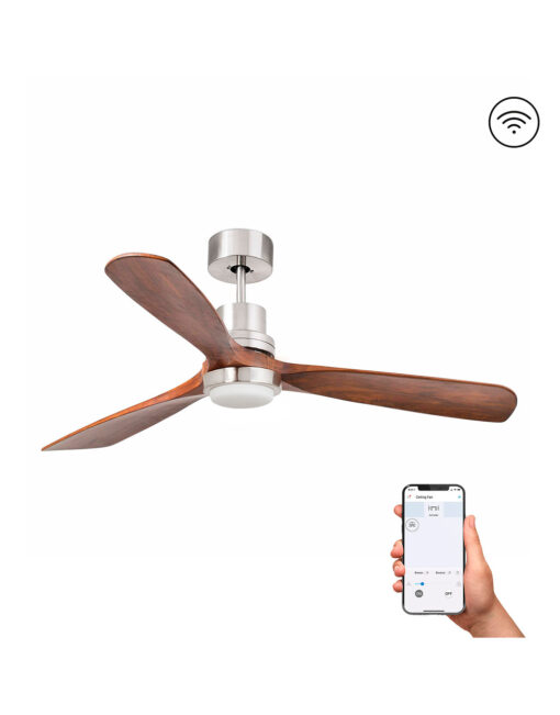 LANTAU O 1320 MATT NICKEL 3 B. 15W 3000K NO/R – 1-FR33518DCWP