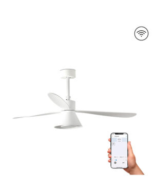 AMELIA O1320MM WHITE 3 B. CONE 20W CCT DIM NO/R – 1-FR33760WP-22