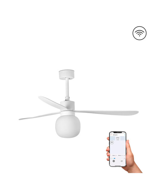 AMELIA O1320MM WHITE 3 B. BALL 20W 2700K NO/R – 1-FR33760WP-25