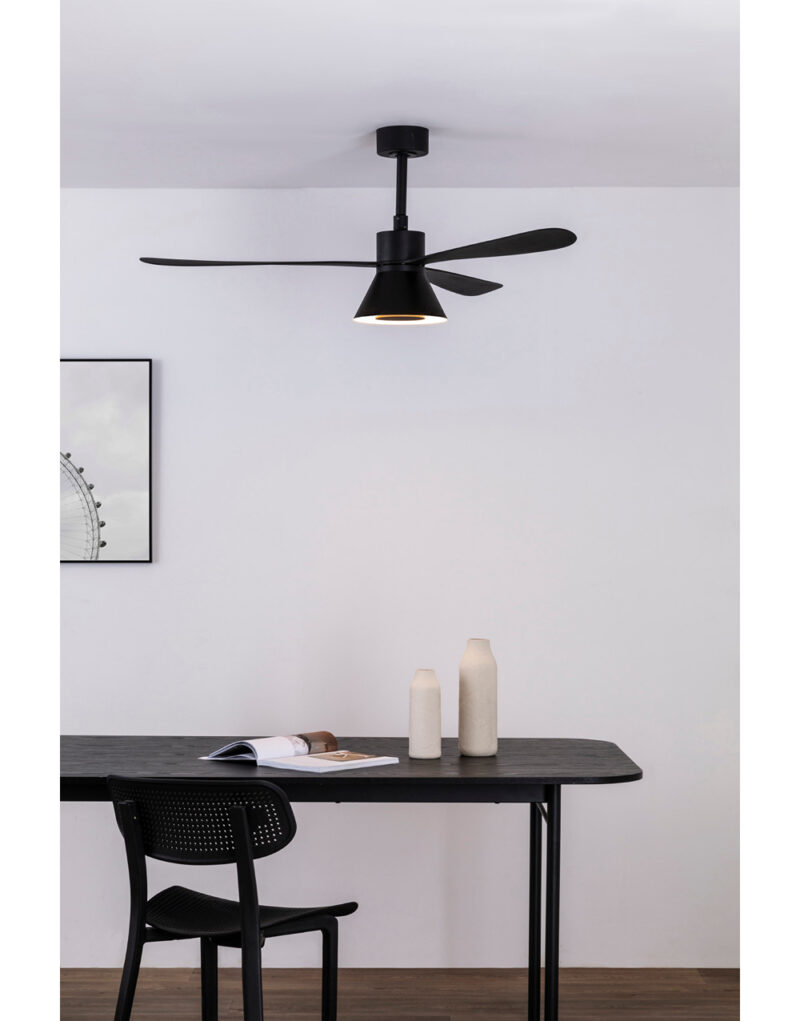 AMELIA O1320MM BLACK 3 B. CONE 20W CCT DIM – 1-FR33761-23