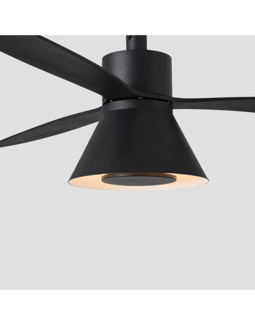 AMELIA O1320MM BLACK 3 B. CONE 20W CCT DIM NO/R – 1-FR33761WP-23
