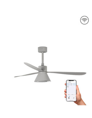 AMELIA O1320MM GREY 3 B. CONE 20W CCT DIM NO/R – 1-FR33762WP-24