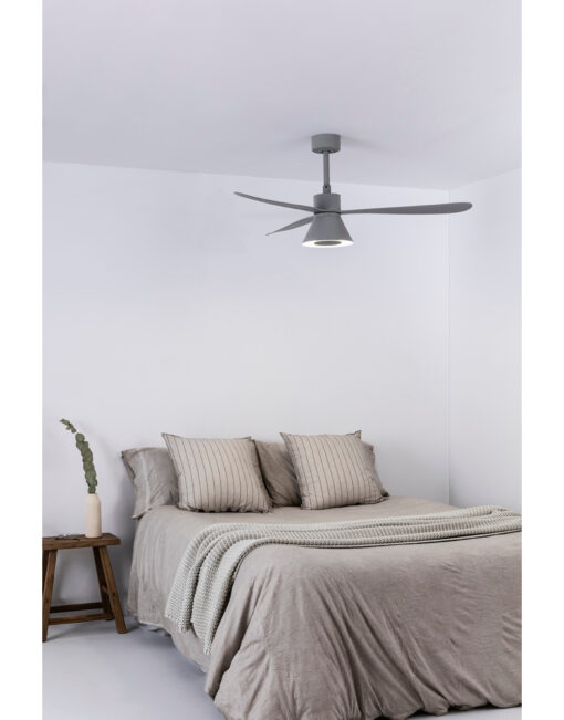 AMELIA O1320MM GREY 3 B. CONE 20W CCT DIM NO/R – 1-FR33762WP-24