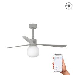 AMELIA O1320MM GREY 3 B. BALL 20W 2700K NO/R – 1-FR33762WP-27