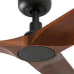 HEYWOOD O900MM BLACK 3 BLADES DARK WOOD – 1-FR33806