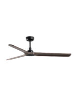 HEYWOOD O1320MM BLACK 3 BLADES DARK WOOD – 1-FR33809