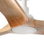 HEYWOOD O1320MM WHITE 3 BLADES LIGHT WOOD – 1-FR33810