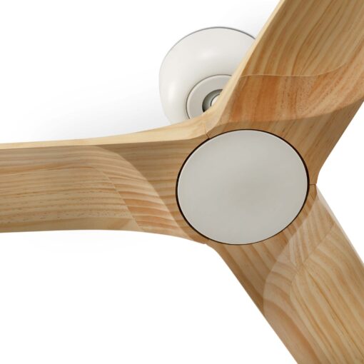 HEYWOOD O1320MM WHITE 3 BLADES LIGHT WOOD – 1-FR33810