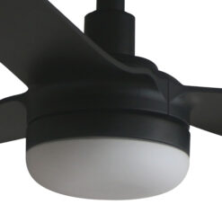 PUNT O1300MM BLACK 3 BLACK BLADES LED 18W – 1-FR.33815-21