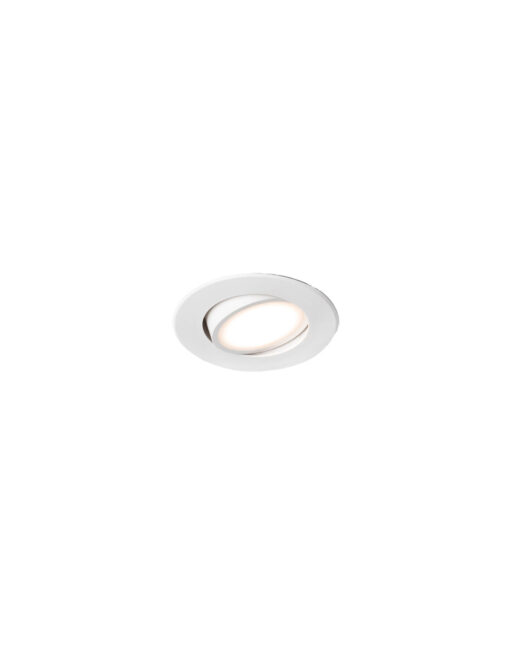 KOI-2 WHITE ORIENTABLE RECESSED 12 LED 0.5W/ LED 3 – 1-FR42921